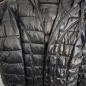 Women's Black Puffer Jacket